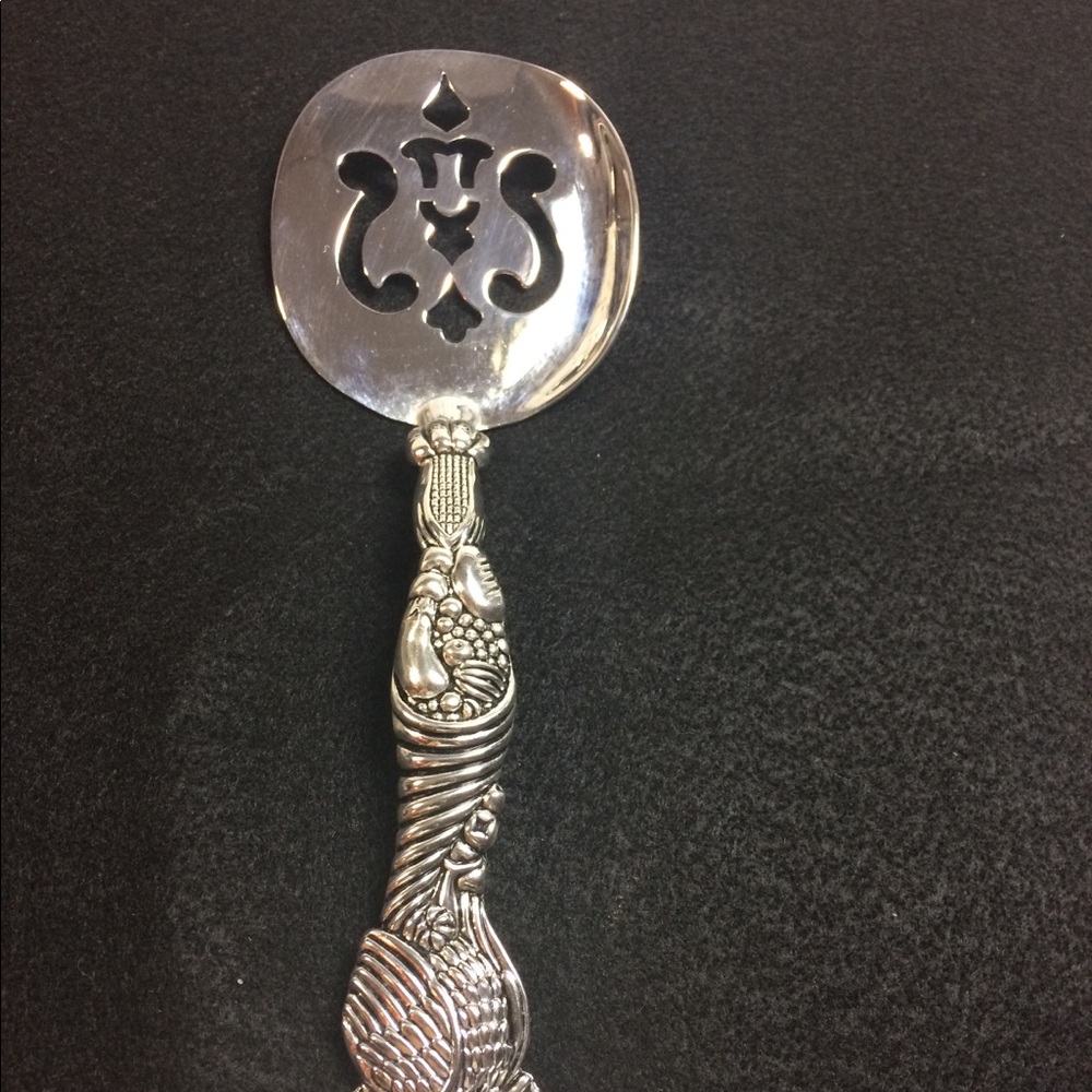 Vintage Godinger Silver plate serving spoon